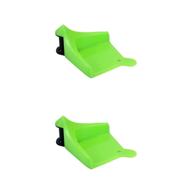Transemion Car Cleaning Solution Lightweight Pressure Washer Hose Car Washing Tire Wheels Guide Tool Durable Easy To green 2PCS