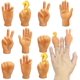 thumbnail image 1 of Juego de 10 manos pequeñas JAMW para niños relleno de Calcetines, 1 of 5