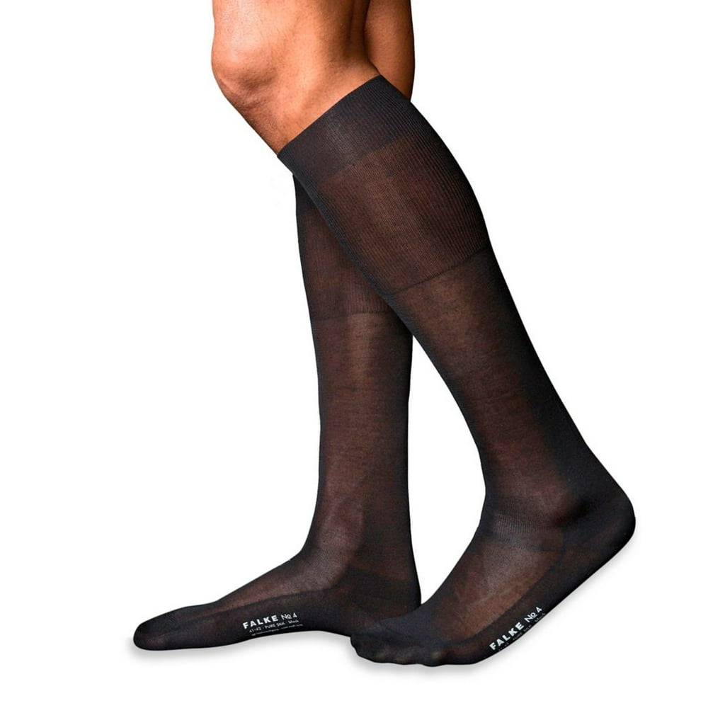 Falke Men's Falke 15661 No. 4 Pure Silk Gentlemen Knee High Sock