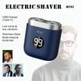 thumbnail image 5 of Outils de Beauté Rasoir pour Hommes 2025 Mini Rasage Rasoir à Double Tête Mini Rasoir pour Hommes Rotatif pour et Sec, Outils de Beauté pour Femmes, 5 of 5