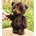 thumbnail image 4 of Cotton Plush Doll Black Bear Raccoon Toy, 4 of 6