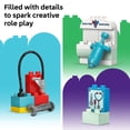 thumbnail image 6 of LEGO DUPLO Disney and Pixar Cars McQueen’s Visit to Doc’s Garage - Lightning McQueen Cars Toy for Preschool Boys and Girls 2+ - Pretend Play and Sensory Toddler Toy - Gift Idea for Birthdays - 10456, 6 of 8