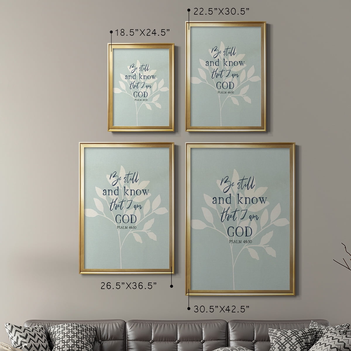 Be Still Premium Classic Framed Print - Ready to Hang