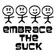 thumbnail image 2 of CafePress - Embrace The Suck Mugs - 11 oz Ceramic Mug - Novelty Coffee Tea Cup, 2 of 4