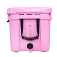 thumbnail image 3 of USA Made Frosted Frog Pink 45 Quart Ice Chest Heavy Duty High Performance Roto-Molded Cooler, 3 of 8