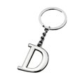 thumbnail image 2 of Xinyolin Key Ring Non-fading Decorative Electroplated A-Z 26 Letter Metal Key Chain Charm for Promotional Gifts, 2 of 8