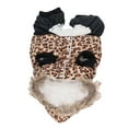 thumbnail image 4 of abrigo de invierno para perros Bling Bling estampado de leopardo M, 4 of 12