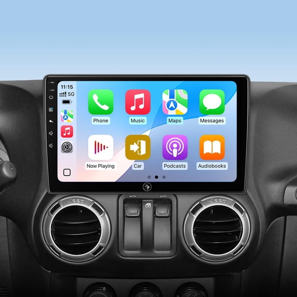 Radio para auto RUICAR 10.2" Android 13 con CarPlay inalámbrico y GPS