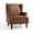 Accent Chair-P-BROWN, variant on UIXE High Back Accent Chair for Living Room, Comfy Upholstered Arm Chair in Fabric with Retro Solid Wooden Legs, Traditional Armchair Single Sofa Reading Seat, Sky Blue