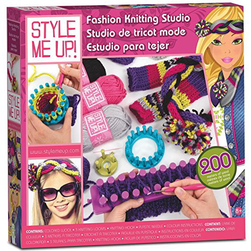Style Me Up Color & Stitch Art Kit 