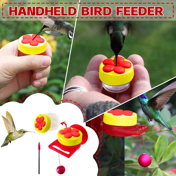 Handheld Hummingbird Feeder