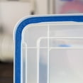 thumbnail image 5 of IRIS 74 Qt Storage Box with Gasket Seal Lid- Heavy Duty Moving Containers with Tight Latch, 3Pk, 5 of 6