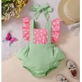 thumbnail image 2 of JUMEYU Infant Baby Girl Clothes Baby-Girls One-Pack Short Sleeve Variety Bodysuits Bodysuits 0 3 6 9 12 18 24 Months (Pink,6-9 Months), 2 of 9