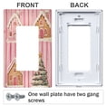 thumbnail image 3 of Yayeee Rocker Switch Wall Plate 1-Gang 4.6"x2.9" Home Decorative Outlet Cover, Gingerbread Houses, 3 of 6