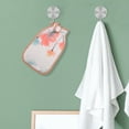 thumbnail image 5 of Unique Bargains Double-sided Gloves Bath Towel for bathroom 5.51"x9.45" Colorful 1 Pc Multicolor Lotus, 5 of 6