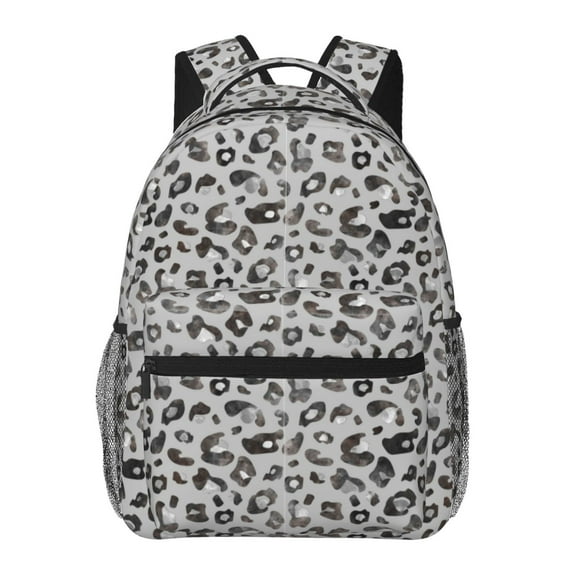 Easygdp Wild Animal Leopard Print Mochila Ergonómica Versátil para Laptop - Múltiples Bolsillos, Correas Ajustables, Unisex para Escuela, Viajes y Actividades al Aire Libre-One Size
