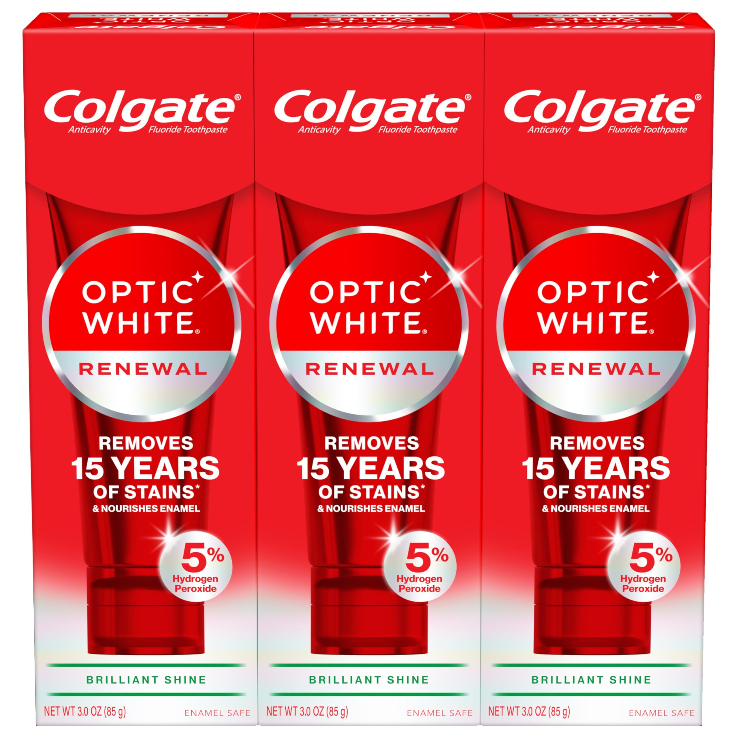 Colgate, Whitening Toothpaste, 4.1 oz, Deep Brightening - Walmart.com