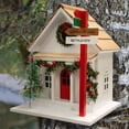 thumbnail image 3 of Home Bazaar Sign Post Holiday House Birdhouse, 3 of 11