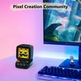 thumbnail image 7 of Divoom Ditoo - Pixel Art Portable Bluetooth Speaker with 16*16 LED Display APP Control - Cool Gaming Setup with RGB Backlit Mechanical Keyboard, 15W, Black, 7 of 7