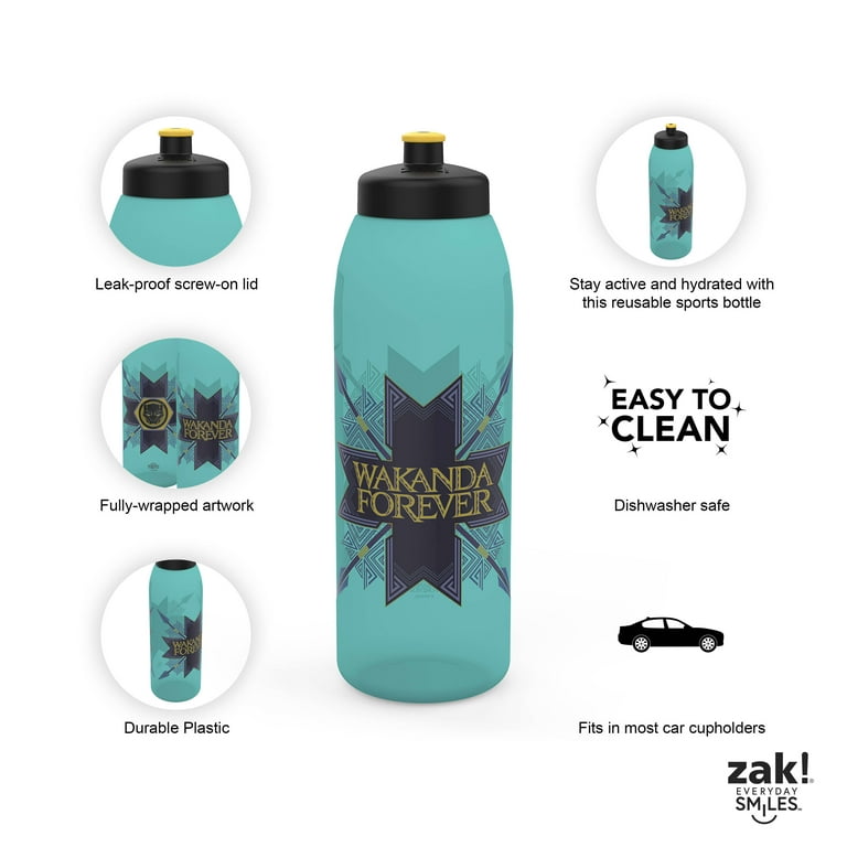 Zak Designs, Dining, New Zak Black Panther 9oz Water Bottle