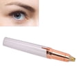 thumbnail image 3 of Afeitadora eléctrica para cejas recortadora de cejas con cabezal cortador desmontable de tamaño compacto con cepillo para el pelo para viajes a casa ANGGREK Otros, 3 of 7