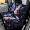 thumbnail image 6 of Uourmeti Car Seat Covers Interior Anti-Slip Car Seat Covers Full Set Polyester Lightweight Easy to Install, Fit for Truck Most Sedans Trucks, Butterfly Floral Print, 6 of 9