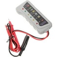thumbnail image 3 of Miangastore 1Pc Professional Car Battery Tester Car Diagnostic Tool Automotive Battery System Analyzer for Printing(Light Grey), 3 of 8