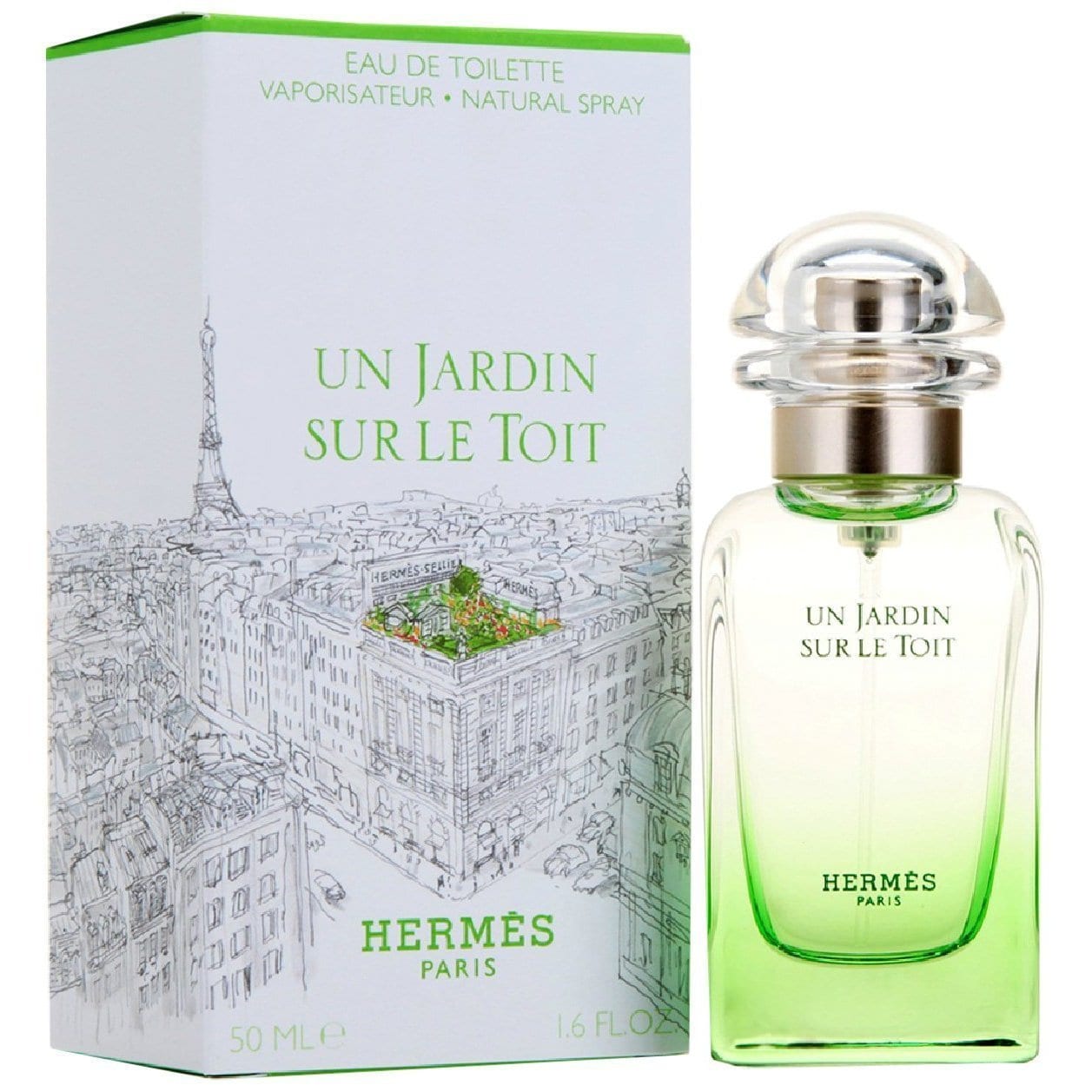 Hermes Un Jardin Sur Le Toit Eau De Toilette Spray, Perfume for Women, 1.7 Oz - image 2 of 2