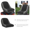 thumbnail image 3 of HEANUJJ Funda Para Asiento De Cortacésped Riding Con Material De Malla Y Oxford Color Negro, 3 of 7