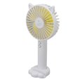 thumbnail image 2 of Hand Held Fan, USB Powered ABS PC Rechargeable Mini Fan Portable Convenient Practical  For Outdoors For Home Dark Blue,Light Blue,White,Pink, 2 of 8