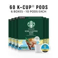 thumbnail image 2 of Starbucks K-Cup Coffee Pods, Iced Coffee Blend, Vanilla Naturally Flavored Coffee For Keurig Coffee Makers, 100% Arabica, 6 Boxes (60 Pods Total), 2 of 3