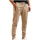 thumbnail image 2 of Pantalones largos para hombre, informales, de color sólido, con cintura elástica y bolsillo con cordón, deportivos, hasta el tobillo, de poliéster., 2 of 8