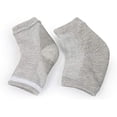 thumbnail image 4 of 3 pares de calcetines de gel para el talón, calcetines suaves humectantes Forro de gel infundido con aceites esenciales y vitaminas para piel seca y agrietada Hidratante de día y n, 4 of 5