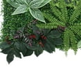 thumbnail image 4 of Paneles de Pared de Plantas de Follaje de Plástico Artificial para Decoración de Fondo de Escenario E, 4 of 8