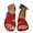 slippers 84#Red, variant on oqasdz Women Slippers Casual On Solid Color Sandals Comfortable Slide for Outdoor Beach Walking and Indoor House Shoes,Red