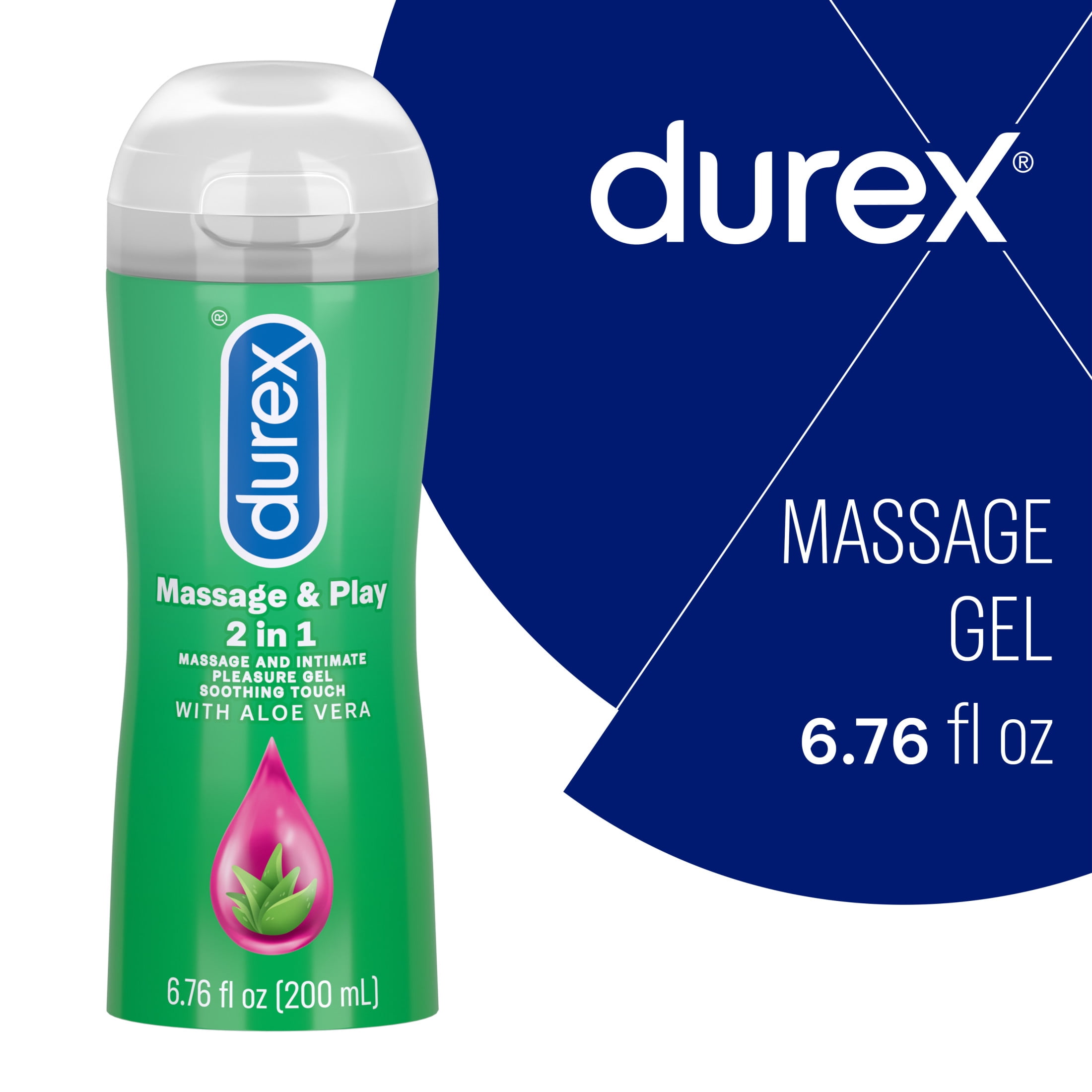 Durex Intensify Massage & Play 2 in 1, Massage Gel and Personal Lubricant,  Intimate Lube with Guarana extract, Water-based, 6.76 oz. - Walmart.com