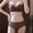 Coffee, variant on Amzcrzy Strapless Bras for Women Push Up Bra Strapless Underwear Women's Non-slip Gathering Summer Collection Pair Breast Anti-sagging Small Chest Traceless No Underwire Front Buckle Bra Set