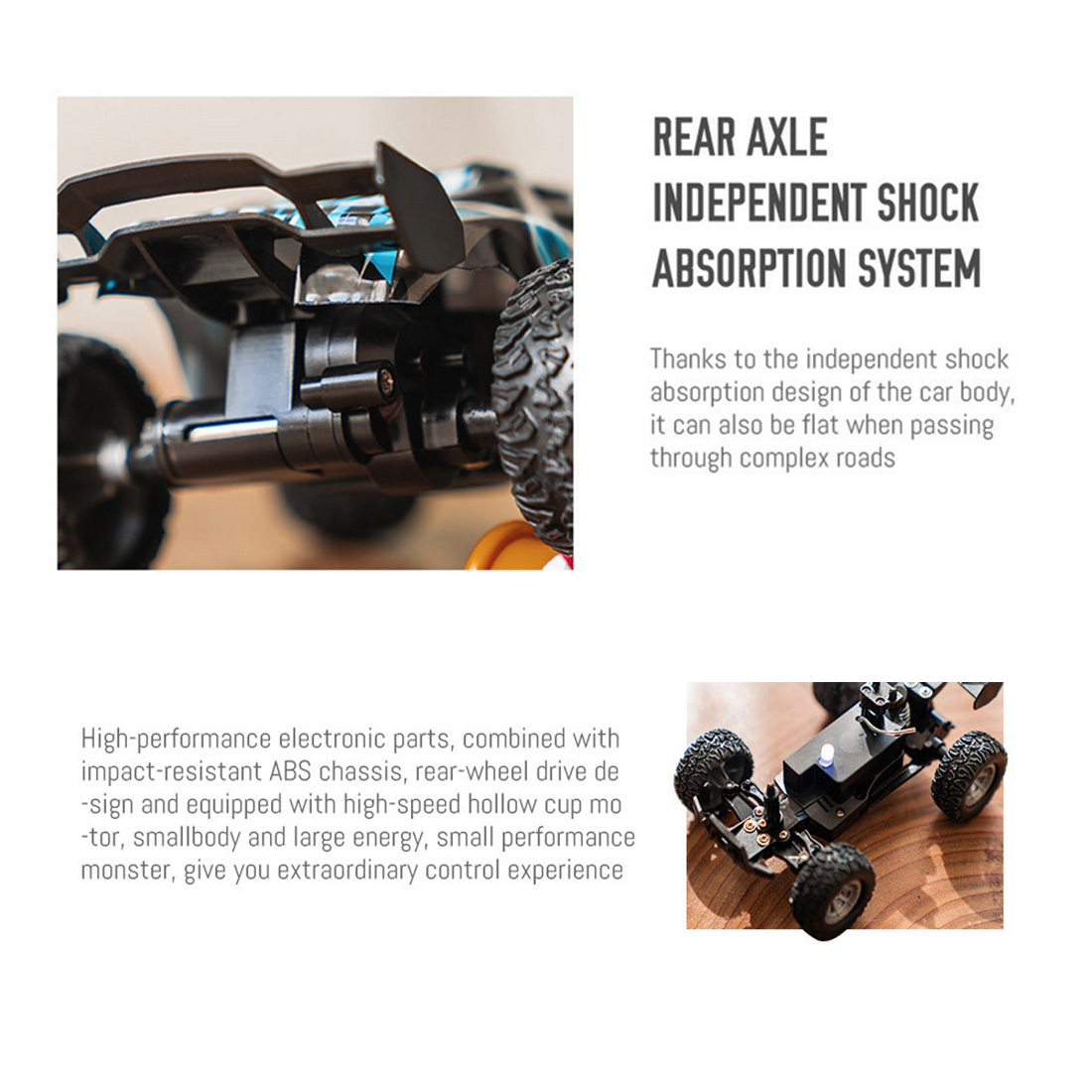 1/32 Mini Electric RC Drift Off-Road Car Model, 2.4G 20KM/H HighSpeed Racing Crawler Vehicle (RTR Version)