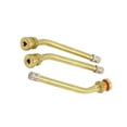 thumbnail image 3 of Unique Bargains 3 Pcs Brass 60 Degree Angle Bent Tyre Tire Valve Stem Cap for Truck, 3 of 3