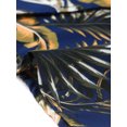 thumbnail image 5 of Unique Bargains Women Hawaiian Tropical 2023 Summer Button Down Sets M Navy Blue, 5 of 5