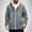 1-Gray, variant on Mens Fleece Lined Jacket Zip up Hoodies Casual Long Sleeve Warm Sweatshirts Fall Winter Soft Cozy Coats with Pocket New Running Jackets for Men White M