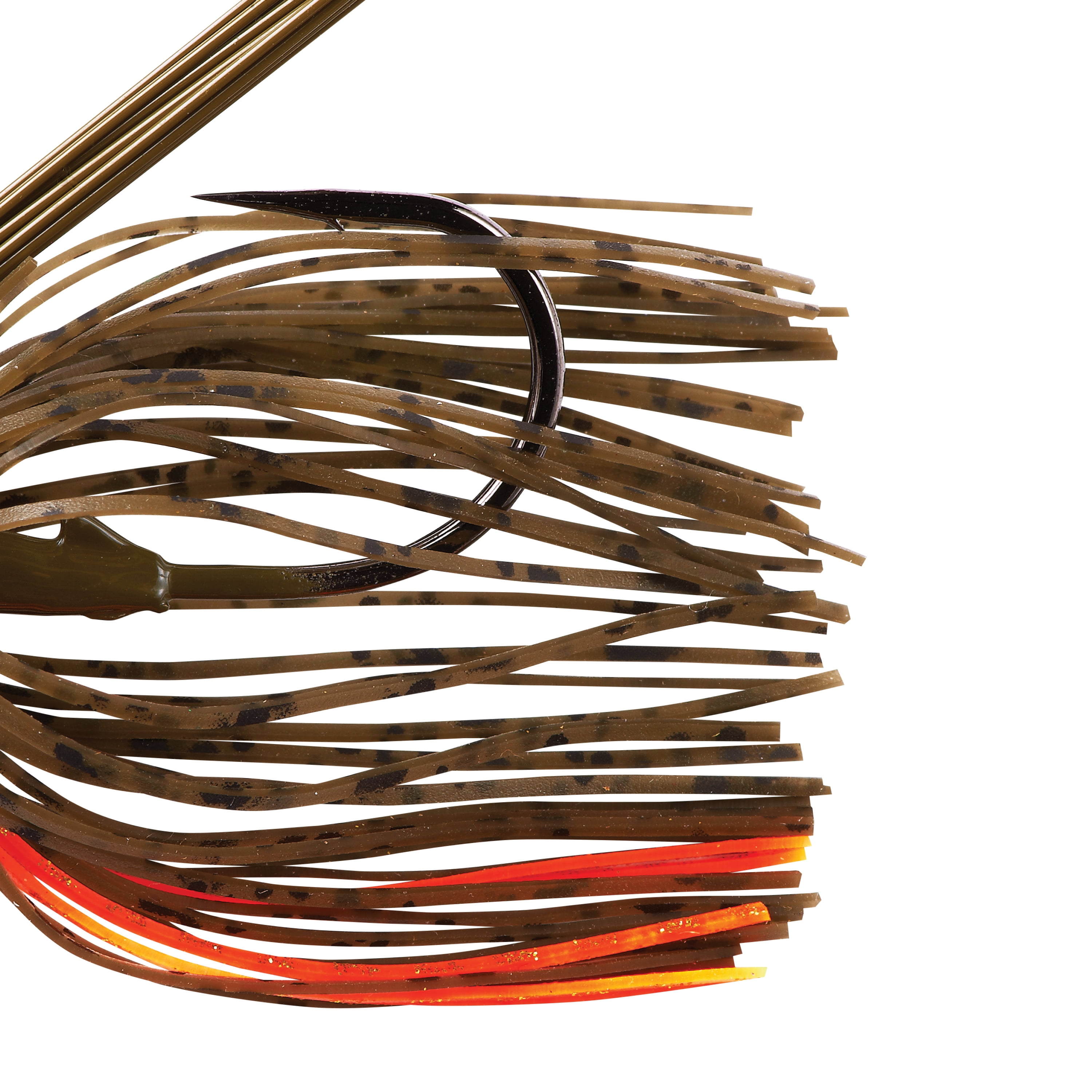 War Eagle Heavy Finesse Fishing Jigs Green Pumpkin Orange 3/8 oz.