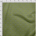 thumbnail image 3 of oneOone Polyester Lycra Fabric Leaves & Floral Block Print Fabric BTY 56 Inch Wide, 3 of 5