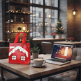 thumbnail image 5 of 16pcs Best-Selling Gift Bags for Christmas Season, Santa Claus & Gingerbread House Design, Suitable as Gift Packaging Bags for New Year, Valentine’s Day, Birthday Parties, Carnival Nights, 5 of 8