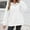 White, variant on DAFPZW Women Quarter Button Up Collar Sweatshirt Oversized Long Sleeve Tops Fall Fashion Pullover Winter Shirts