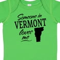 thumbnail image 4 of Inktastic Someone in Vermont Loves Me Boys or Girls Baby Bodysuit, 4 of 5