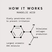 Naturium Mandelic Topical Acid 12% Face Serum with Niacinamide, 1 fl oz
