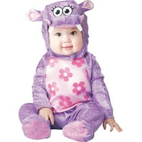 Incharacter Huggable Hippo Costume Child Infant: Purple 18-2T Months Unisex