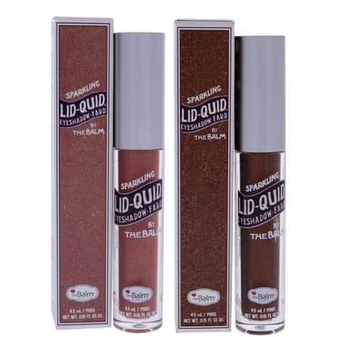 the Balm Lid-Quid Sparkling Liquid Eyeshadow 2 Pc Kit - 0.15 oz Eye shadow - Irish Coffee, 0.15 oz Eye Shadow - Bellini