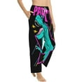 thumbnail image 2 of Bingfone Pajamas For Women,Rex Dinosaur With Sunglasses Pajama Pants With Pockets-Small, 2 of 9